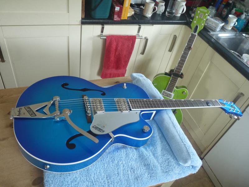 Gretsch Brian Setzer Hot ROd 6120 Blueburst