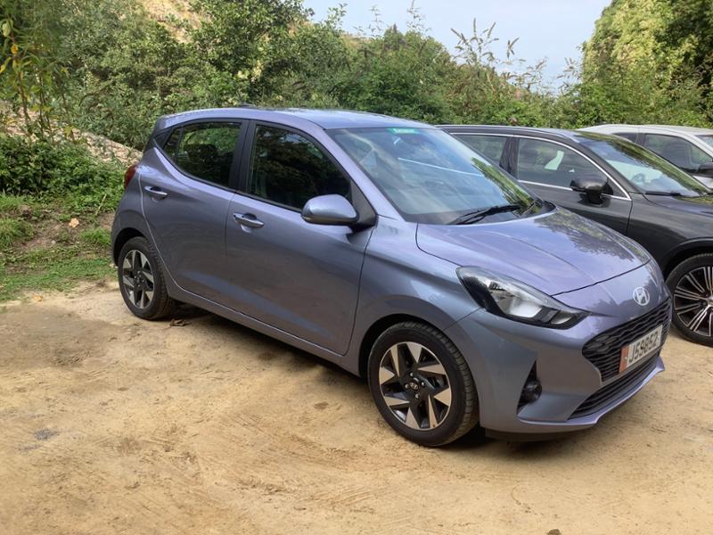 A great motoring experience with a Hyundai i10 hired from Europcar.