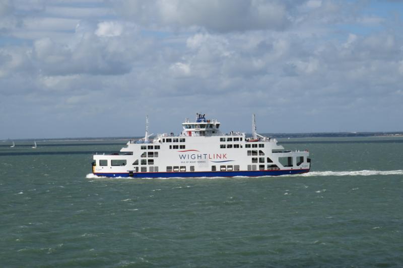 The only way to reach the IOW...