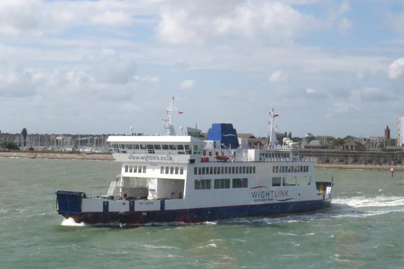 Portsmouth - Fishbourne route