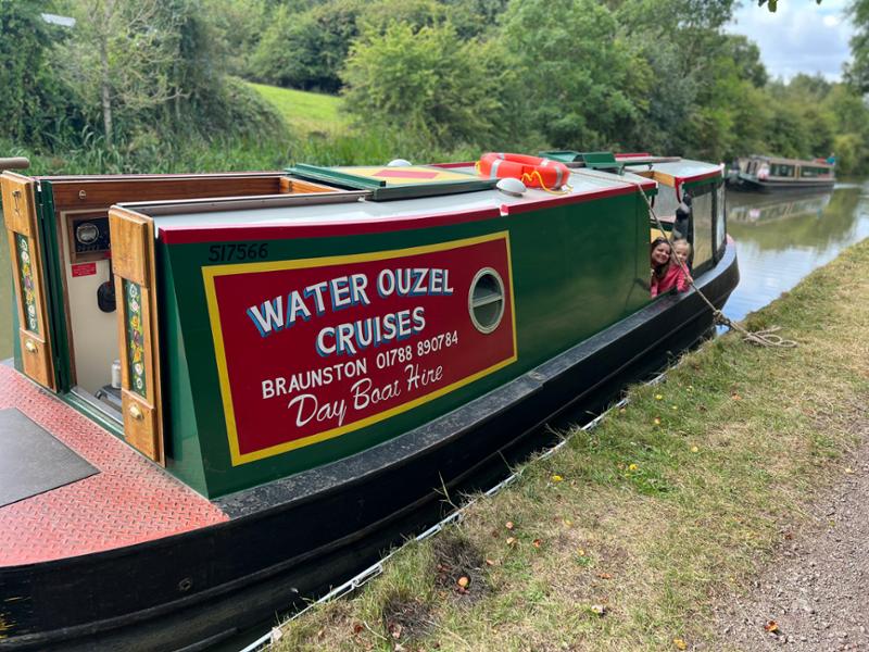 Awesome day out on a canal boat