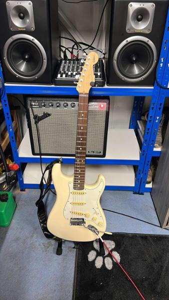 Fender Jeff Beck Stratocaster, Rosewood Fingerboard, Olympic White