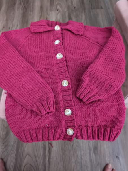 Boy’s and Girl’s Cardigans in Hayfield Baby Aran - 4499 - Downloadable PDF