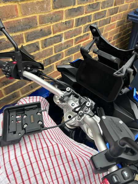 BMW F900XR Nav Prep Relocation