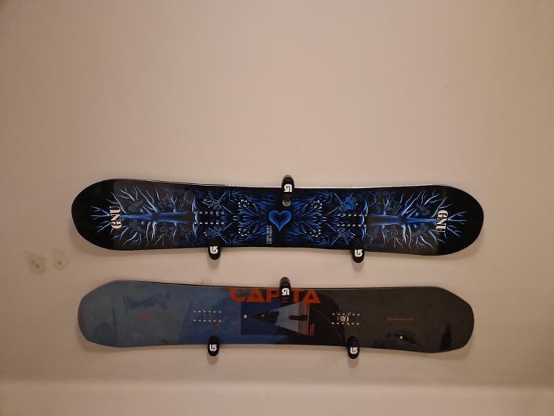 Burton Board Wall Mounts Snowboard Hanger