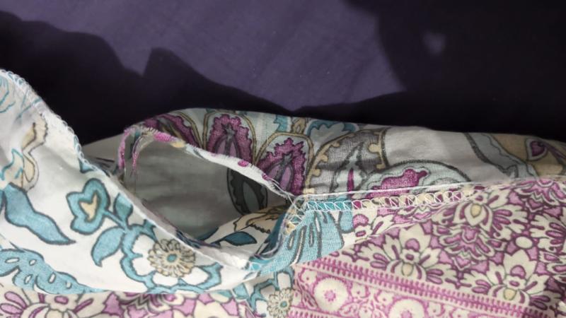 Pillowcase cover torn on first use