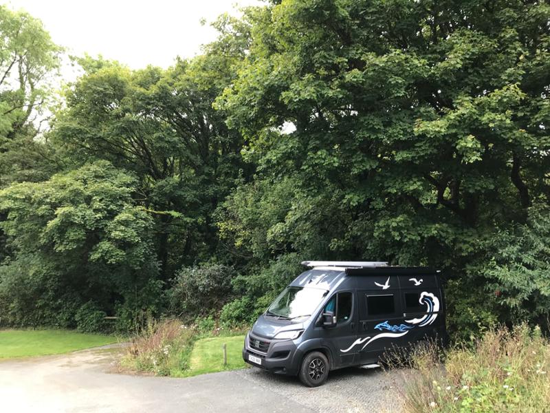 Llanborth campervan site