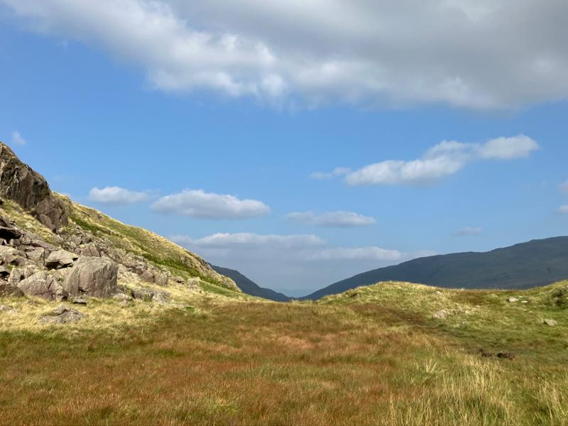 Beautifully situated campsite for walking