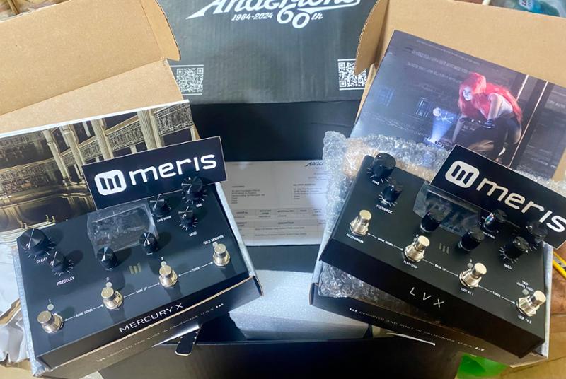 Meris LVX Modular Delay System Pedal Limited Edition Black