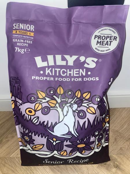 Lily's Kitchen Turkey & Trout Dry for Senior Dogs (2 x 7kg)