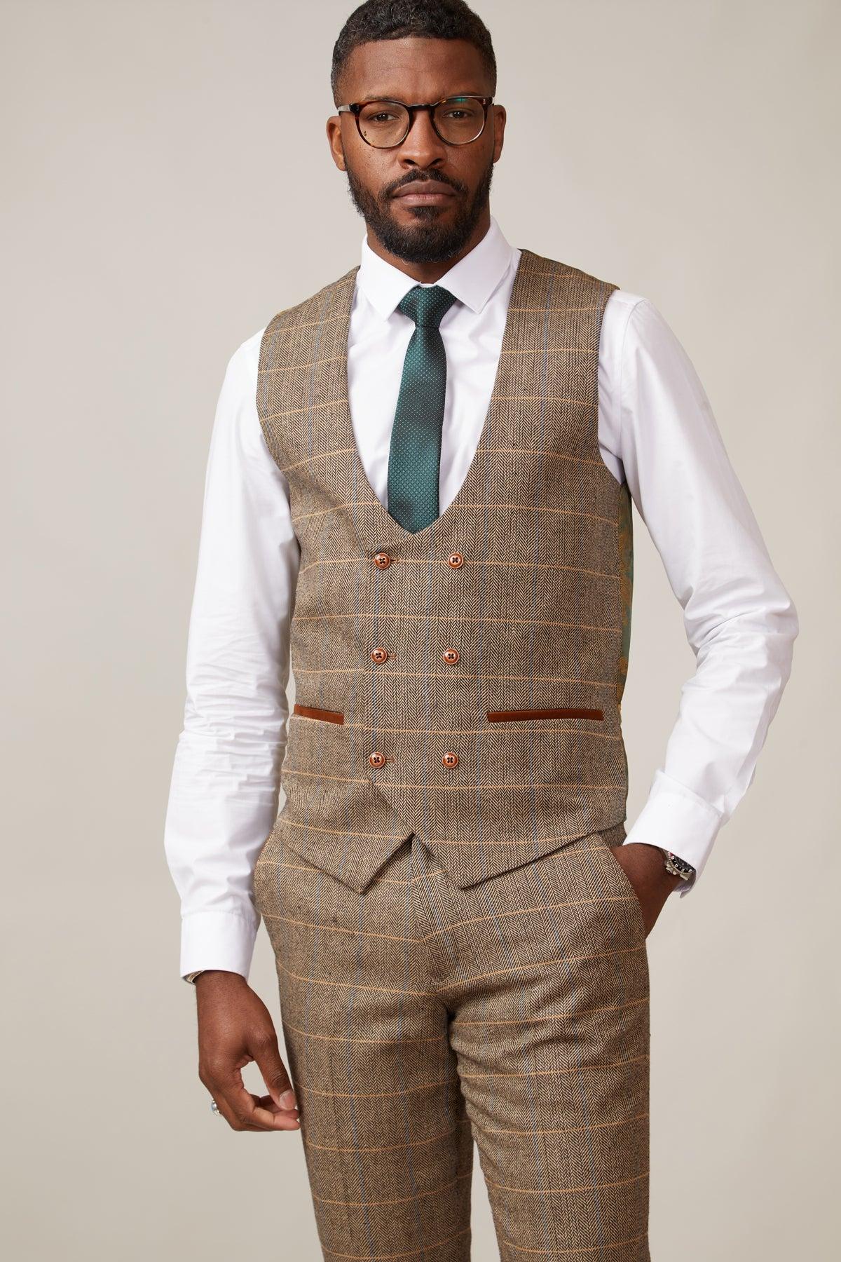 How to Wear a Double-Breasted Waistcoat – Marc Darcy