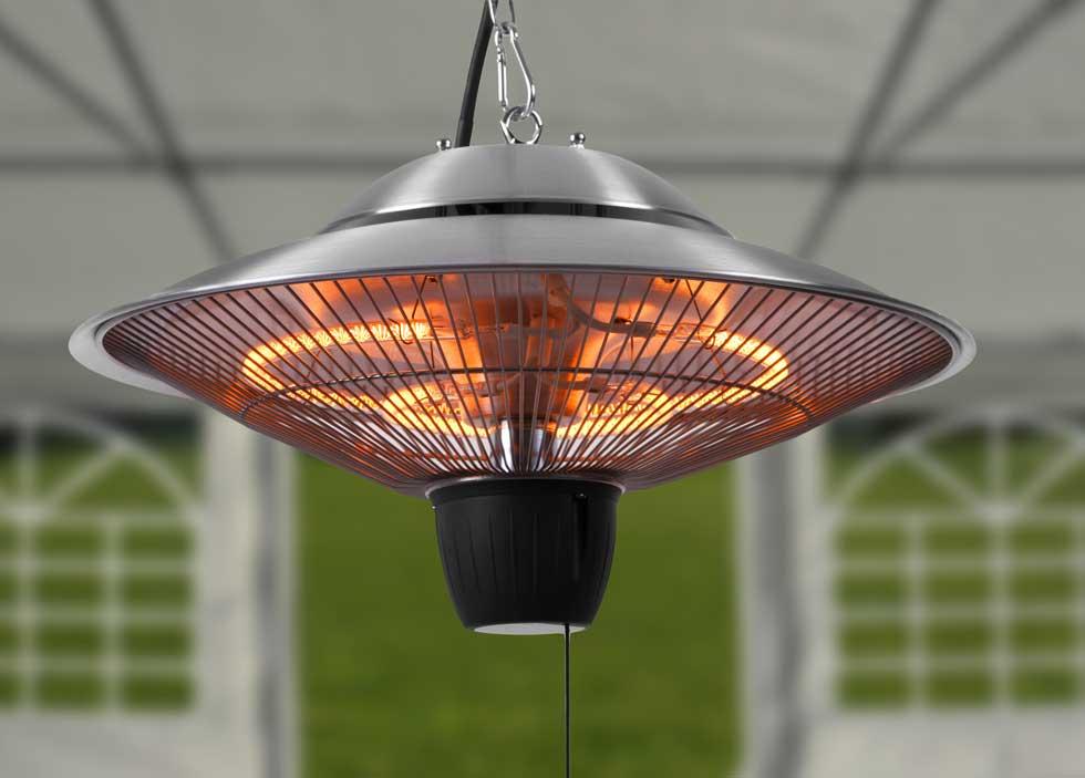 1 5kw Ceiling Mounted Halogen Bulb Electric Infrared Patio Heater